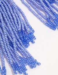 Beaded Layered Fringe Earrings - link has visual effect only