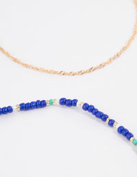 Gold Evil Eye Shell Anklet Pack - link has visual effect only