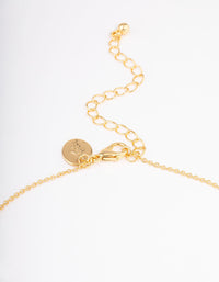 Gold Plated Sagittarius Coin Pendant Necklace - link has visual effect only