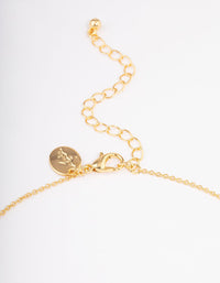 Gold Plated Aquarius Coin Pendant Necklace - link has visual effect only