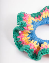 Fabric Cozy Knitted Hair Scrunchie - link has visual effect only