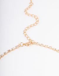 Gold Lattice Cupchain Necklace - link has visual effect only