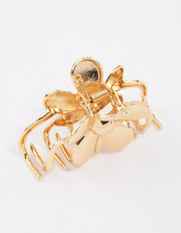 Gold Daisy Hair Claw Clip - link has visual effect only