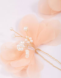 Mixed Pearl & Flower Hair Pin Pack - link has visual effect only