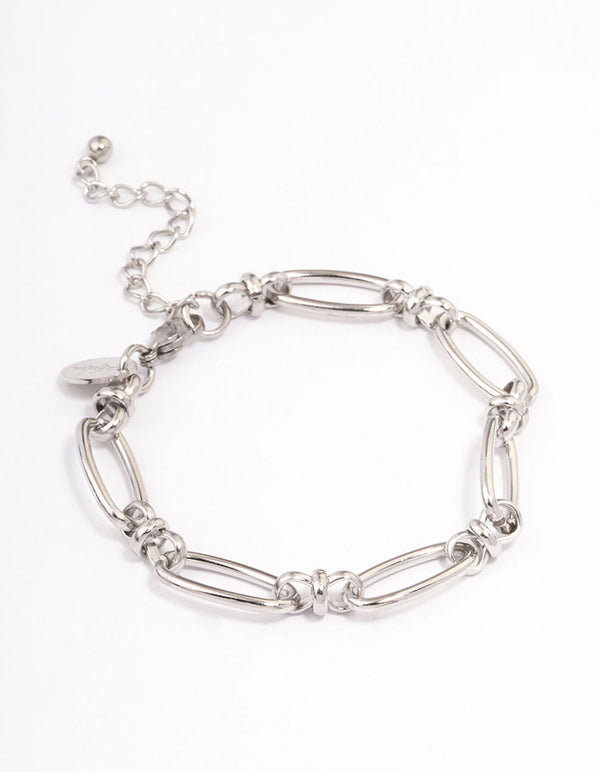 Waterproof Stainless Steel Oval Link Bracelet