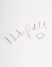 Silver Plated Sagittarius Earring Pack - link has visual effect only