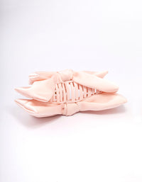 Blush Large Bow Hair Claw Clip - link has visual effect only