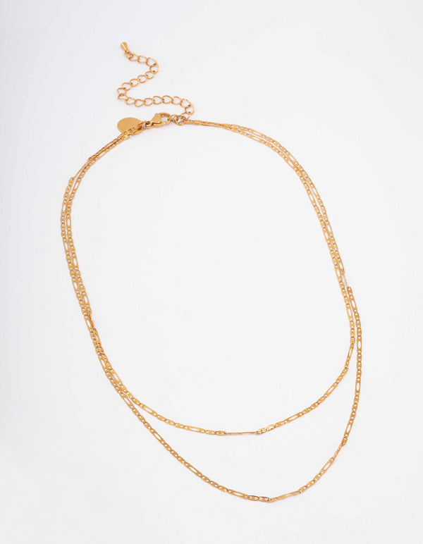 Gold Plated Stainless Steel Chunky Chain Necklace - Lovisa