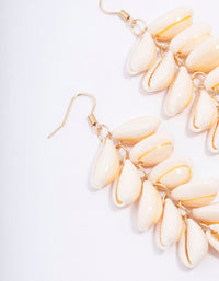 Natural Shell Drop Earrings - link has visual effect only