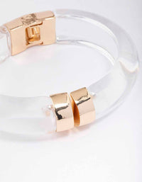 Gold Large Wrist Cuff - link has visual effect only