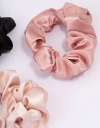 Pink Hair Scrunchie 3-Pack - link has visual effect only