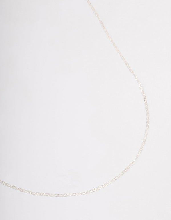 Sterling Silver Figaro Chain Necklace