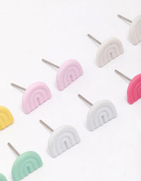 Mini Rainbow Earring 8-Pack - link has visual effect only