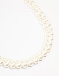 Gold Plated Freshwater Pearl Strand  Necklace - link has visual effect only