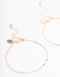 Rose Gold Bracelet 3-Pack - link has visual effect only