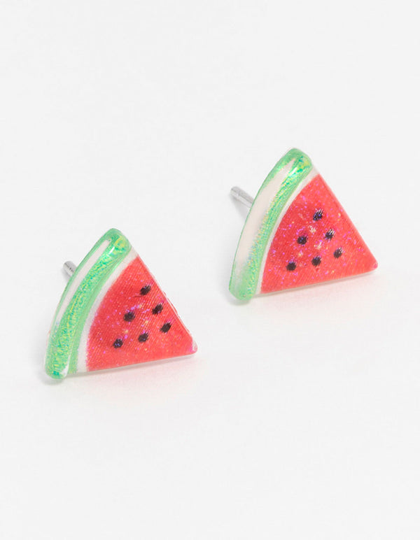 Watermelon Stud Earrings