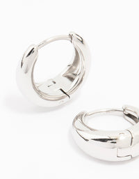 Waterproof Stainless Steel Mini Drop Huggie Earrings - link has visual effect only