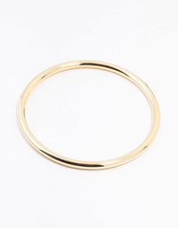 Gold Plated Round Core Bangle - link has visual effect only