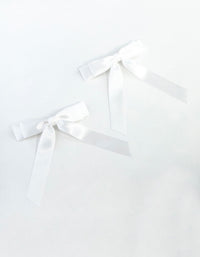 Medium Fabric Double Loop Bows 2-Pack - link has visual effect only