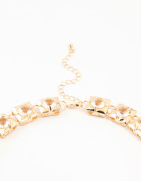 Gold Diamante Necklace - link has visual effect only