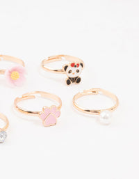 Kids Gold Animal Stacking Ring Pack - link has visual effect only