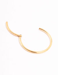 Gold Plated Titanium Plain Clicker Ring - link has visual effect only