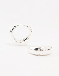 Silver Mixed Simple Stud & Hoop Earrings 3-Pack - link has visual effect only