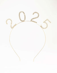 Gold Diamante 2025 Headband - link has visual effect only