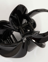 Black Ombre Frangipani Claw Clip - link has visual effect only