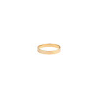 Gold Plated Sterling Silver Plain Band Ring - link has visual effect only