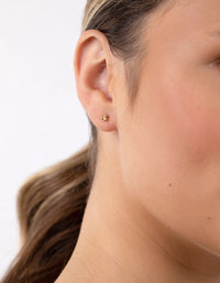 Gold Plated Sterling Silver Ball Cluster Pack Earring - link has visual effect only