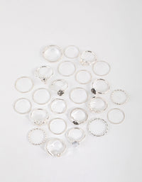 Silver Cupid Rings 24-Pack - link has visual effect only