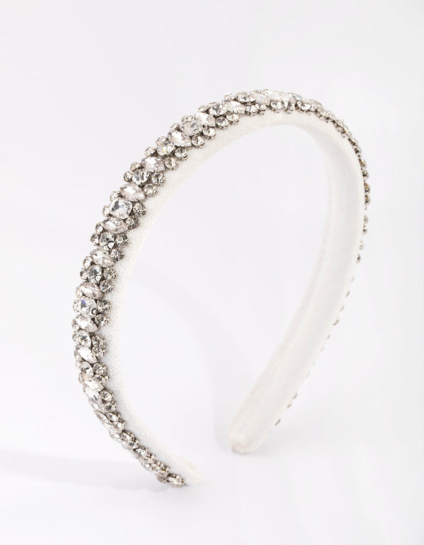 Mixed Crystal Detail Alice Band