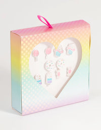 Kids Sweets Stud Earring 5-Pack - link has visual effect only