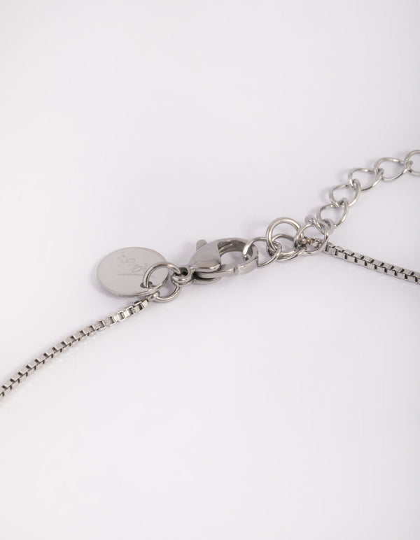 Stainless Steel Cross Necklace - Lovisa