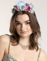 Flower Garden Headband - link has visual effect only