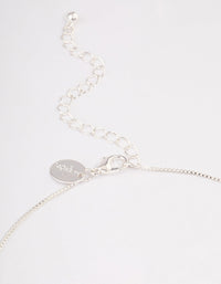 Silver Elegant Cross Necklace - link has visual effect only