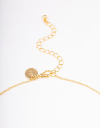 Gold Plated Libra Coin Pendant Necklace - link has visual effect only