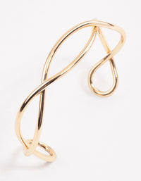 Gold Interwoven Wrist Cuff - link has visual effect only