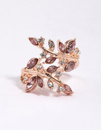 Rose Gold Vine Wrapped Ring - link has visual effect only