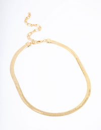 Gold Plated Snake Chain Necklace - link has visual effect only